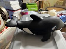 Vintage Original Sea World Baby Shamu Killer Whale Toy, 1995 picture