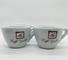 Set of 4 Vintage Caffe Galdiero Point Espresso Cups Made in Italy picture