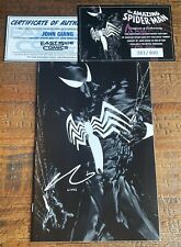 AMAZING SPIDER-MAN #47 JOHN GIANG SIGNED W/ COA NEGATIVE VIRGIN VARIANT-B LE 800 picture