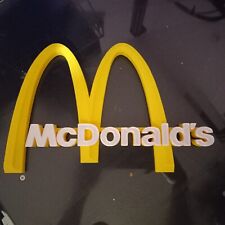 McDonald’s  3D  Logo Sign Golden Arches With Letters  15
