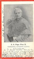 CPA RELIGION S.S.PAPE PIUS X CARDINAL GIUSEPPE SARTO 1903 picture