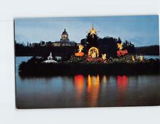 Postcard Christmas Island Olympia Washington USA picture