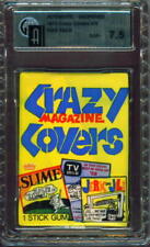 1973 Fleer CRAZY MAGAZINE COVERS Unopened Sealed Wax Pack (NM+) -- GAI 7.5 picture