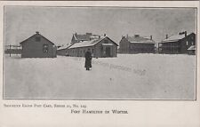 Brooklyn Eagle: #123 Fort Hamilton in Winter - NYC New York vintage Postcard picture