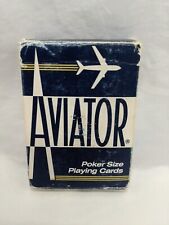 Aviator Blue Back Poker 914 Playing Card Deck Complete picture