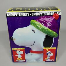 Peanuts Snoopy w/ Woodstock Snoopy Downhill VTG Figurine 6