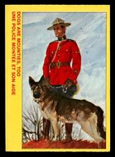 1972 OPC Royal Canadian Mounted Police #21 Dogs Are Mounties Too NM *d2 picture