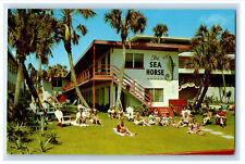c1950s The Sea Horse, South Ocean Ave. Daytona Beach, Florida FL Postcard picture