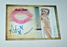 2023 Collectors Expo Model Alex Grey Autographed Kiss Card picture