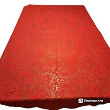 Red Lace Table Cloth Oblong 86