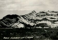 c1950's Rock Formation Cajon Pass California CA  RPPC Photo Postcard picture