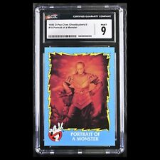 1989 OPC Ghostbusters II - Portrait of a Monster #16 - CGC 9 picture