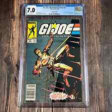 G.I. Joe #21 CGC 7.0 Newsstand 1st appearance of Storm Shadow Silent Issue picture