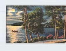 Postcard Moonlight Magic in the Poconos Pennsylvania USA picture