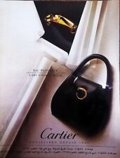 VTG 1994 Cartier women bag Arab Magazine Print Ad 8.5 × 11 inch VF Condition picture