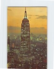 Postcard Empire State Building at Sunset New York City New York USA picture