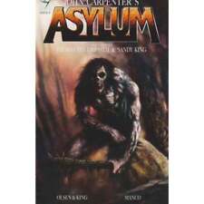John Carpenter's Asylum #9 in Near Mint minus condition. [h} picture