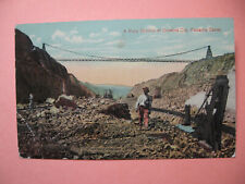 A Busy Section of Culebra Cut, Panama Canal - unused 1910 era postcard picture