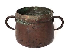 1700's, Rare Antique 2kg Copper Casting Pot , Islamic Ottoman-Mamluk  picture
