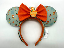 Disney Parks Orange Bird  Loungefly Epcot Flower Garden Minnie Ears Headband NWT picture