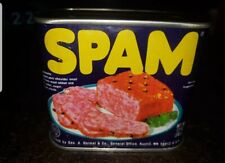 Authentic SPAM 1980's Vintage Unopened Can REAL 3 PIECE DESIGN picture