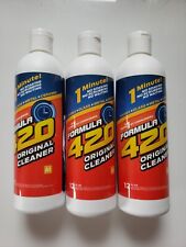 *Sealed* 100% Authentic Formula 420 Original Cleaner 12 FL.Oz  (3 pack) picture