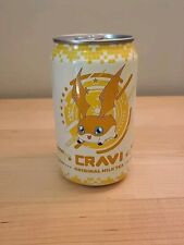 Cravi Milk Tea Digimon LIMITED EDITION - Patamon, Original Flavor, 10.65 oz NEW picture