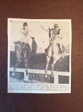 M62-9 Ephemera 1961 Picture Horse Racing Lord Sefton Buffer D Nicholson Gaillac picture