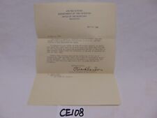 VINTAGE 1948 LETTER FROM DEPARTMENT OF INTERIOR-LAND SURVEY MISSOURI-RARE  picture