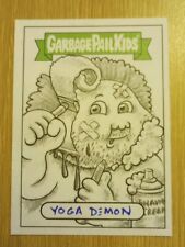 2020 Garbage Pail Kids Sketch Card By Yoga Demon 1/1 picture