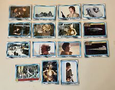Vintage Lot Of 15 Topps Star Wars 1980 Empire Strikes Back Cards picture