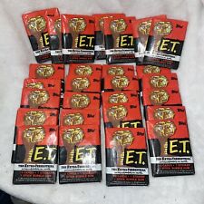 1982 Topps E.T. The Extra-Terrestrial Sealed Wax  Lot Of 27 picture