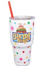 Big Top Burger Travel Mug with Straw 30 oz. - Killer Klowns from Outer Space picture