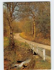Postcard Lane and Stream, England picture