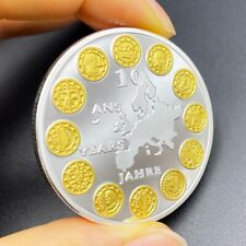 European Commemorative Coin EU 10th Anniversary Coins Collectibles Souvenir picture
