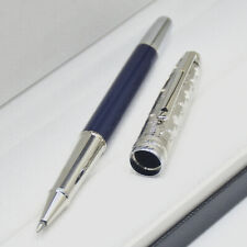 MB Special Edition around the World in 80 Days 163 Rollerball Pen Monte Blue Bal picture