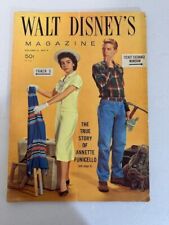 1958 Walt Disney's Magazine - The True Story of Annette Funicello, Vol III, No. picture