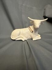 Lenox China Jewels Nativity Laying Down Ox Oxen 24k Gold picture