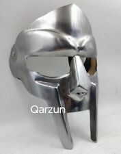 Custom Mf Doom Mask Mad Villain Tempered Steel Face Medieval Armor picture