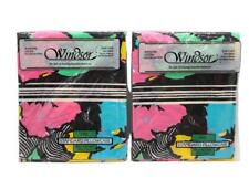 Vintage, New Pair Windsor Pillowcases in Retro 1980s/90s Pattern Pop Art Colors picture