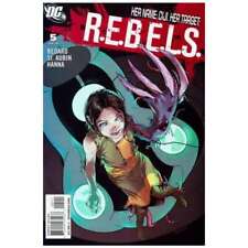 R.E.B.E.L.S. (2009 series) #5 in Near Mint condition. DC comics [n' picture