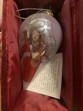 PIER 1 Import Li  Bien 2003 Cone Angel Glass Ornament w/ Decorative Box picture