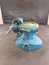 Vintage Double Jaw Rotating Vise Machinist Jeweler 2.5” Jaw Length picture