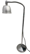 Vintage CHROME adjustable AJUSC LOC SHINES ARTICULATING Floor Lamp 39