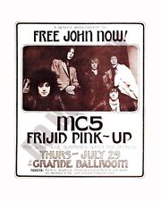 July 29 1971 MC5 At Grande Ballroom Grande Ballroom Detroit MI 8x10 Photo picture