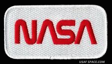 AUTHENTIC NASA WORM LOGO - Original AB Emblem - SPACE PROGRAM PATCH MINT picture