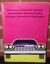 1957 International Automobile Catalogue;Pub.Arthur Logoz,Switz.~Clr Photos picture