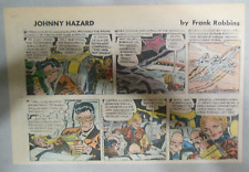 (49/52) Johnny Hazard Sunday Pages by Frank Robbins from 1975 Half Tab Size picture