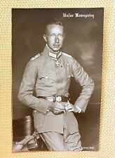 German General (Verdun) Prince Wilhelm Kaiser's Son RPPC picture