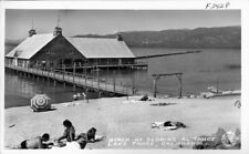 Beach at Globins Al Tahoe Lake Tahoe, California 1950s OLD PHOTO picture